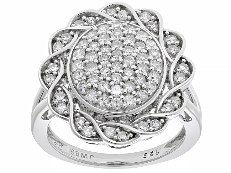 Prazana lab-grown diamond pavé ring